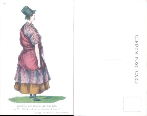 Welsh costume national library - welsh,