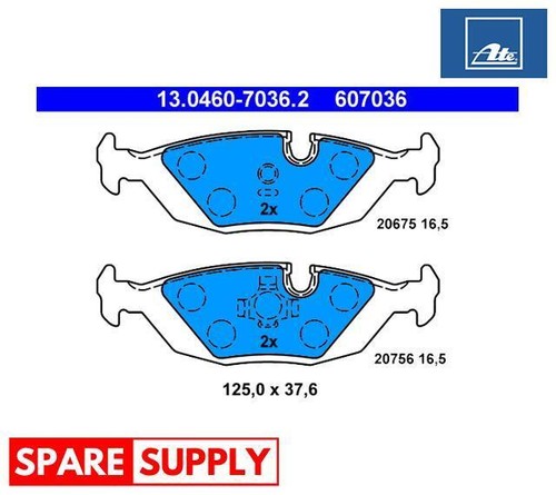 Brake pad set disc - pad,