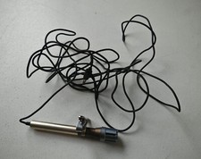 Vintage Lavalier Tie Clip Microphone Wired  3.5mm Jack Requires Battery – Used