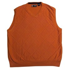 Chaps Mens Orange Diamond