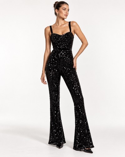Quiz stunning black sequin - stunning,