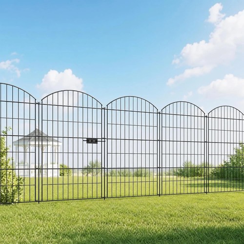 Set metal garden fence - 10,