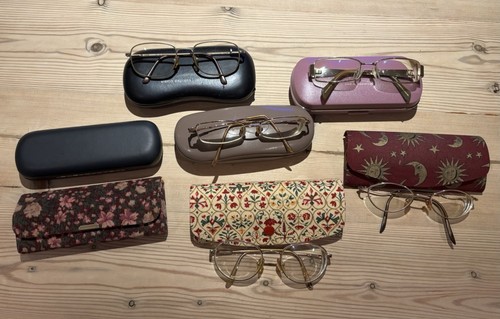 Used metal frame glasses - frame, 5