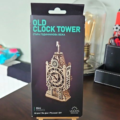 Ugears old clock tower - clock,
