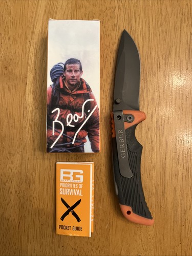 Bear grylls gerber - knife, with