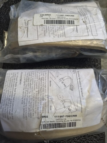 Beetle seatbelts complete - vw,