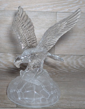Glass Eagle Paperweight