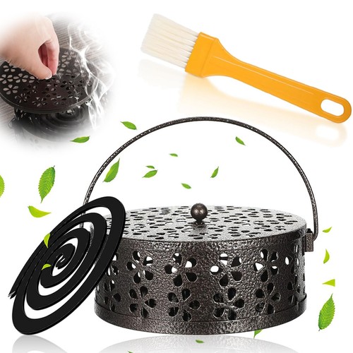 Portable mosquito coil holders - coil,