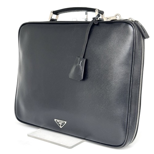Prada saffiano briefcase - prada,