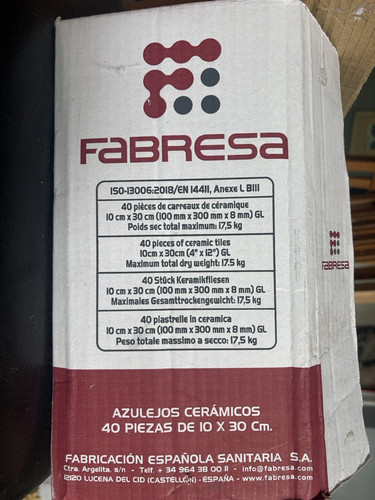 Fabresa 10x30cm green - x,