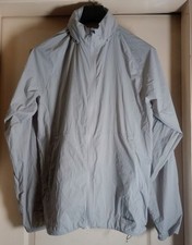Rohan Windshadow Lightweight Grey Waterproof Hiking Jacket Size Medium Ex Cond