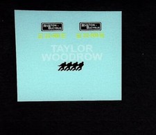 MATCHBOX TRANSFERS/DECALS -