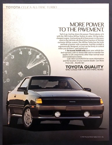 1989 toyota celica all trac - toyota,
