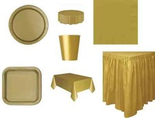 Solid Colour Party Plates