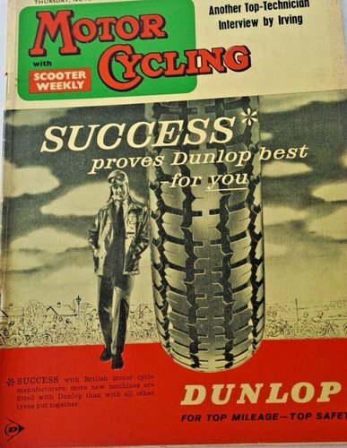 Motor cycling magazine - cycling, nov