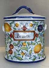 Italian vintage biscotti - vintage, jar