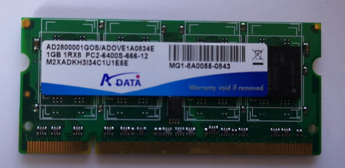 Adata 1gb pc2 6400 - adata, pc2-6400-666-12