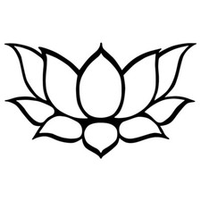 Lotus Flower Floral Vinyl
