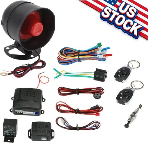 12v universal car alarm - 12v,