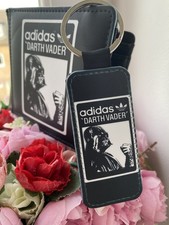 Adidas Star Wars Darth Vader Black & White Mens Wallet & Keyring