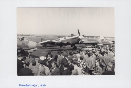 Farnborough air show 1956 sea - air,