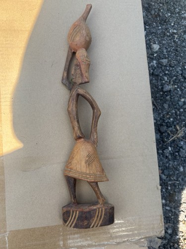 Vintage african wooden - vintage,
