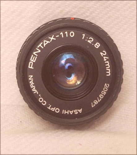 Pentax auto 110 24mm - auto, f2.8