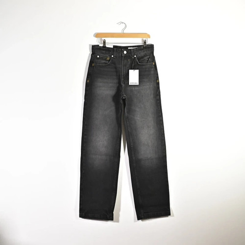 Bershka relaxed faded - , black