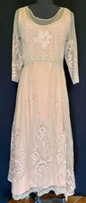 Estate Find Turn Of The Century Tea Gown / Downton Abbey Style