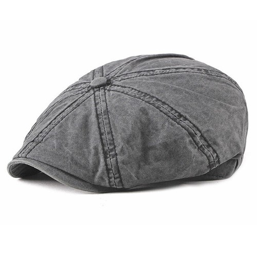 Men retro newsboy hat cotton - men's,