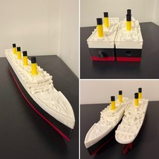 3D Printed Split Titanic Ship