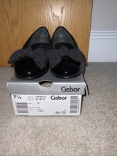 Gabor Ladies Black Patent