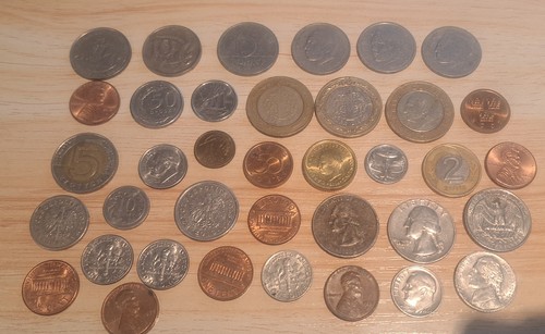 International coins job lot - job,