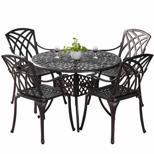 5pc cast aluminum - aluminum, bistro