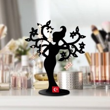 2 Pcs Jewellery Display Stand Earrings Holder Acrylic Return Gift Decorations