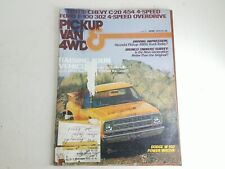 Pick Up Van & 4-wheel Drive