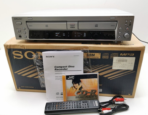 Sony rcd w100 combination - sony, twin