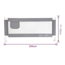 Bed safety guard folding - bed,