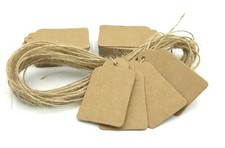 10/25/50/100 Kraft Paper Gift