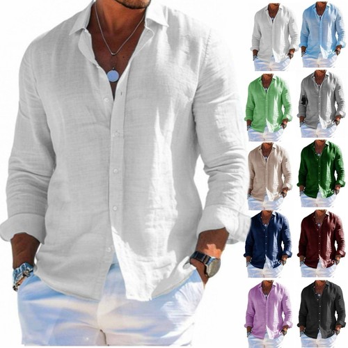 Mens cotton linen beach - mens,