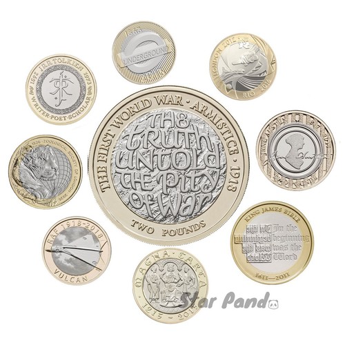 Coin two pound - £2,