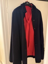 Blue and Red Vintage Nurses Cape