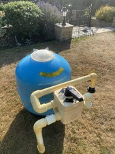 Lacron Sand Filter 28” Koi Pond or Swimming Pool - Multiport Inc - Ex Condition 