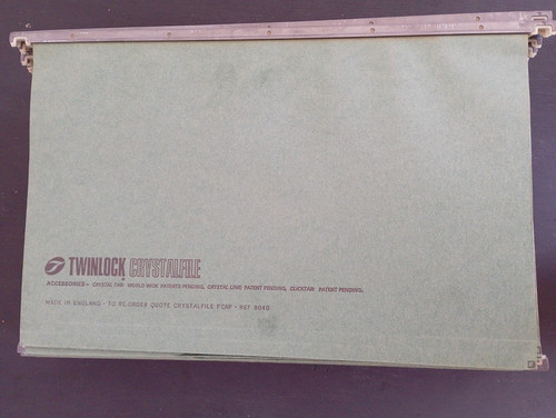 Used green suspension files - 30,