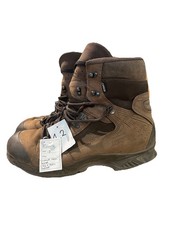 Meindl German Army UK 10 Tan Suede Brown Desert Military Combat Boots #12