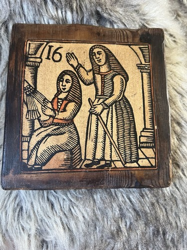 Vintage wooden plaque - vintage,