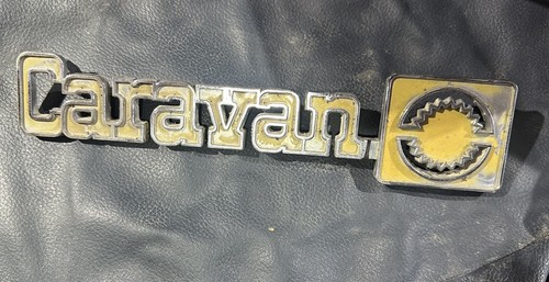 Chevy van caravan emblem - van, 78
