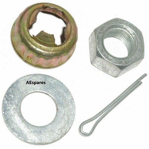 Front axle nut - front,
