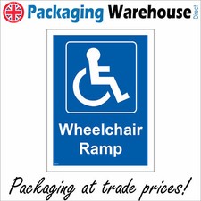 VE127 WHEELCHAIR RAMP SIGN