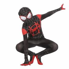 Black Spiderman Cosplay Kids Boys Costume Fancy Outfits Suit